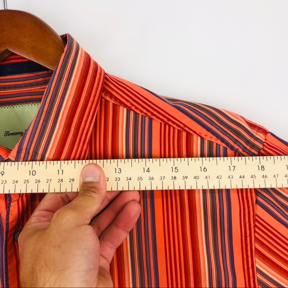Tommy bahama men long sleeve stripped button down - Picture 4 of 8